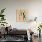 Quartet Wood Wall Art Gallery Image 2
