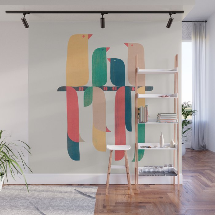 Quartet Wall Mural Gallery Image 1