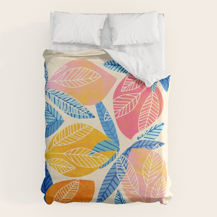 Pop Mangoes Tropical Fruit Series Duvet Cover Gallery Image 6