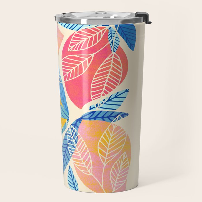 Pop Mangoes Tropical Fruit Series Travel Mug Gallery Image 2