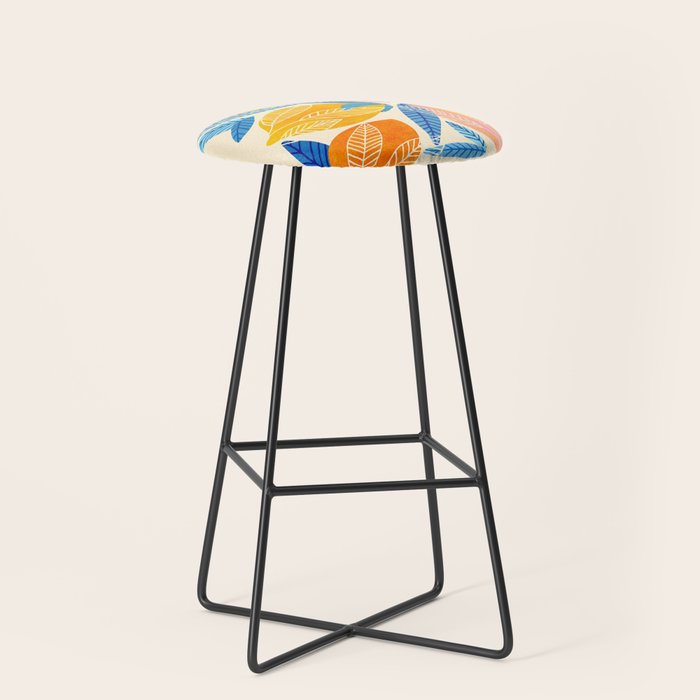 Pop Mangoes Tropical Fruit Series Stool Gallery Image 1