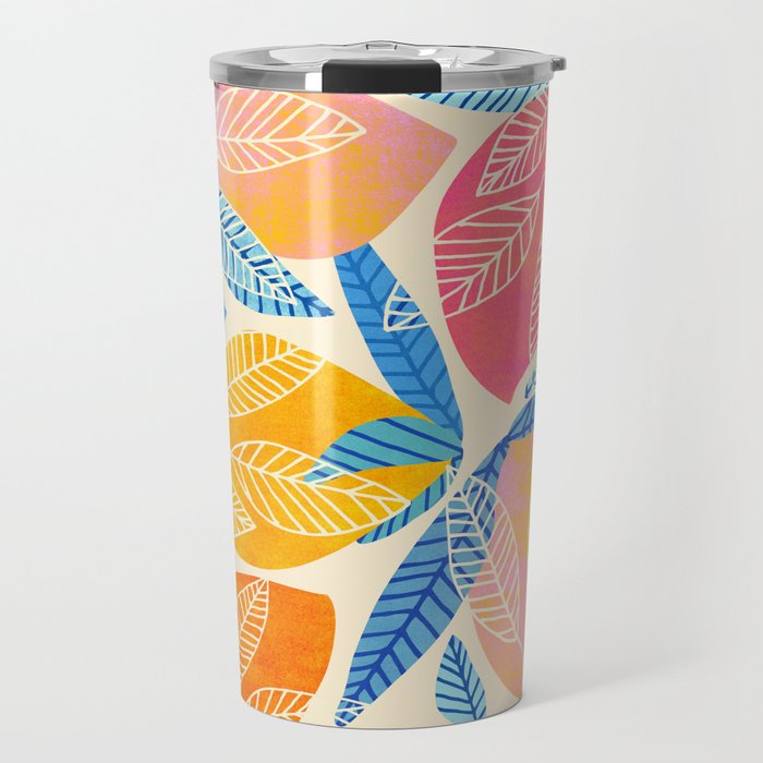 Pop Mangoes Tropical Fruit Series Travel Mug Gallery Image 1
