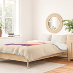 Impress Me Human Vintage Cat, Retro Illustration Duvet Cover Gallery Image 2