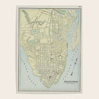 Vintage Map of Charleston SC (1901) Poster Gallery Image 4