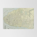 Vintage Map of Charleston SC (1901) Rug Gallery Image 2