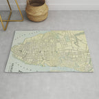 Vintage Map of Charleston SC (1901) Rug Gallery Image 1