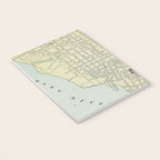 Vintage Map of Charleston SC (1901) Notebook Gallery Image 3