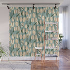 Flower Market Amsterdam - Matisse Inspired Wall Mural Gallery Image 1