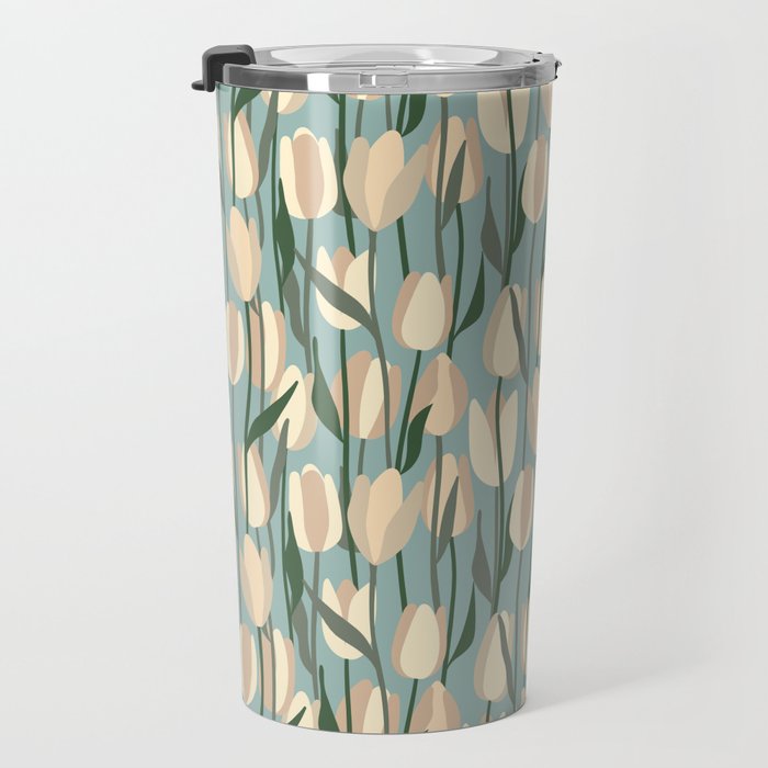 Flower Market Amsterdam - Matisse Inspired Travel Mug Gallery Image 3