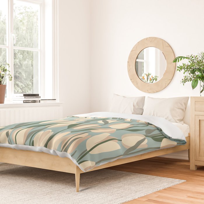 Flower Market Amsterdam - Matisse Inspired Duvet Cover Gallery Image 2
