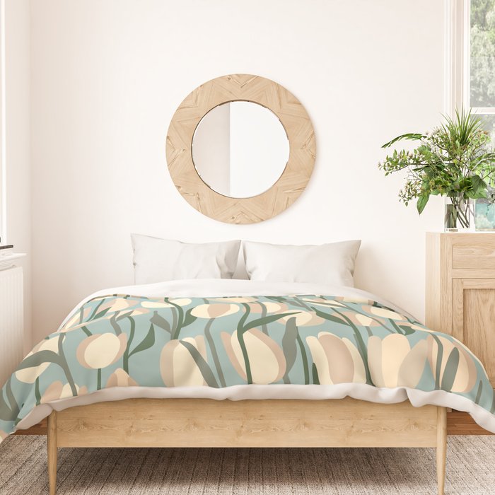 Flower Market Amsterdam - Matisse Inspired Duvet Cover Gallery Image 3