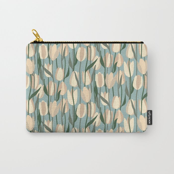 Flower Market Amsterdam - Matisse Inspired Carry All Pouch Gallery Image 1