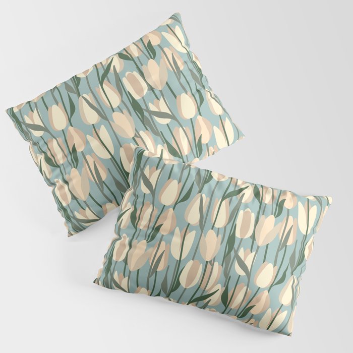 Flower Market Amsterdam - Matisse Inspired Pillow Sham Gallery Image 1