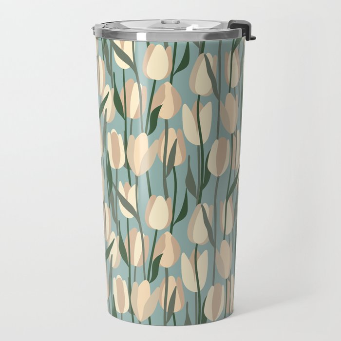 Flower Market Amsterdam - Matisse Inspired Travel Mug Gallery Image 2