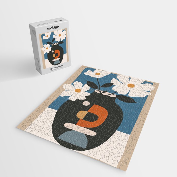 Geometric Blossom 4 Jigsaw Puzzle Gallery Image 2