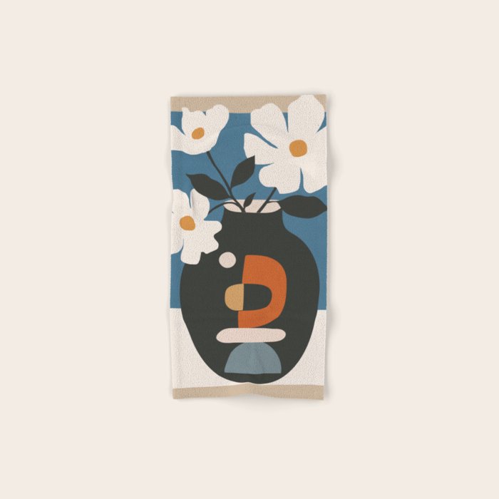 Geometric Blossom 4 Bath Towel Gallery Image 1