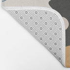 Geometric Blossom 4 Bath Mat Gallery Image 2