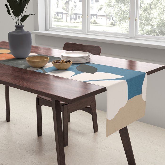 Geometric Blossom 4 Table Runner Gallery Image 2