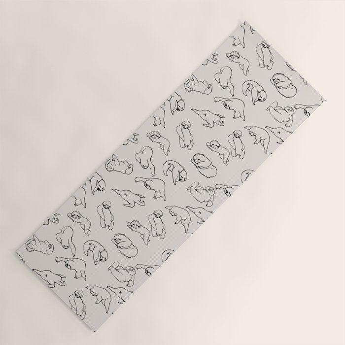 More Sleep Sloth Yoga Mat Gallery Image 1