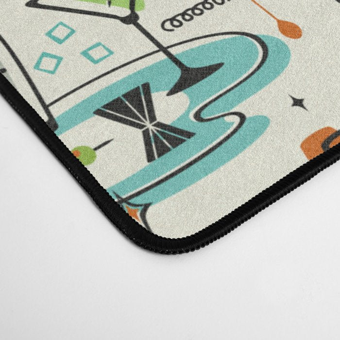 Atomic Martini ©studioxtine Desk Mat Gallery Image 4