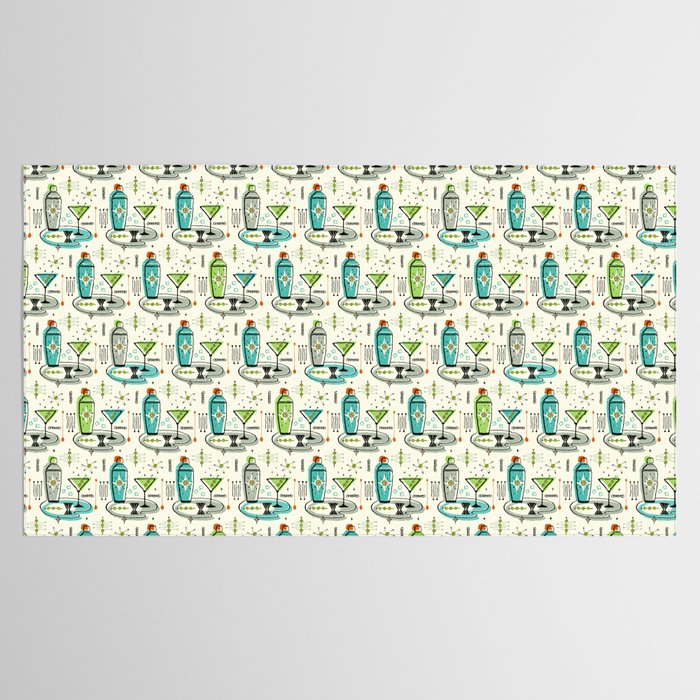 Atomic Martini ©studioxtine Tablecloth Gallery Image 2