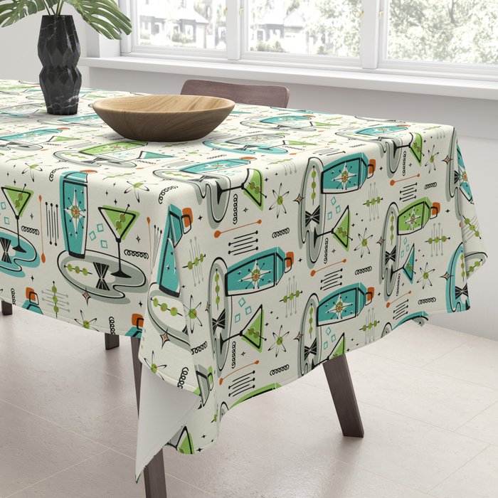Atomic Martini ©studioxtine Tablecloth Gallery Image 3