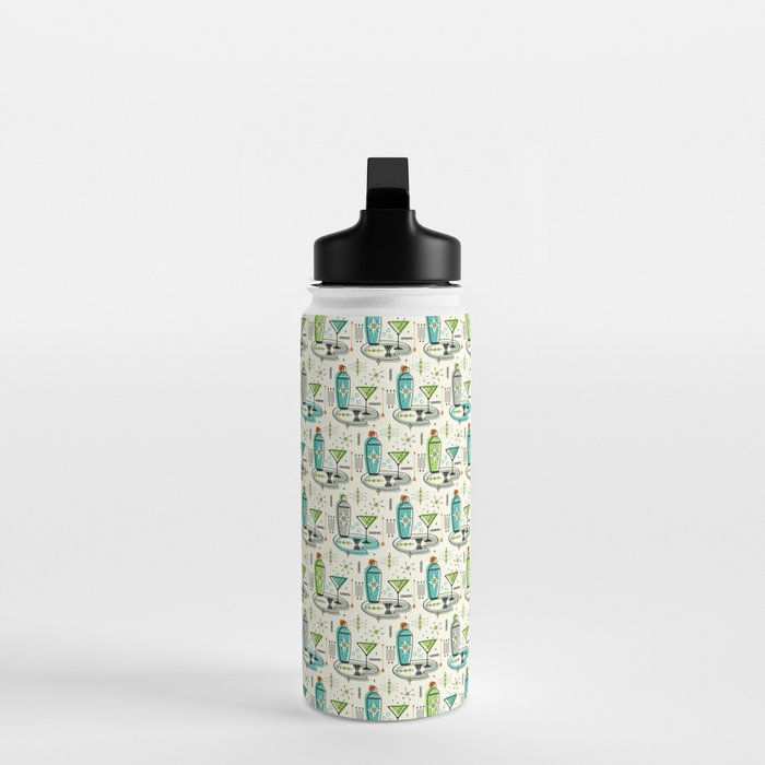 Atomic Martini ©studioxtine Water Bottle Gallery Image 3