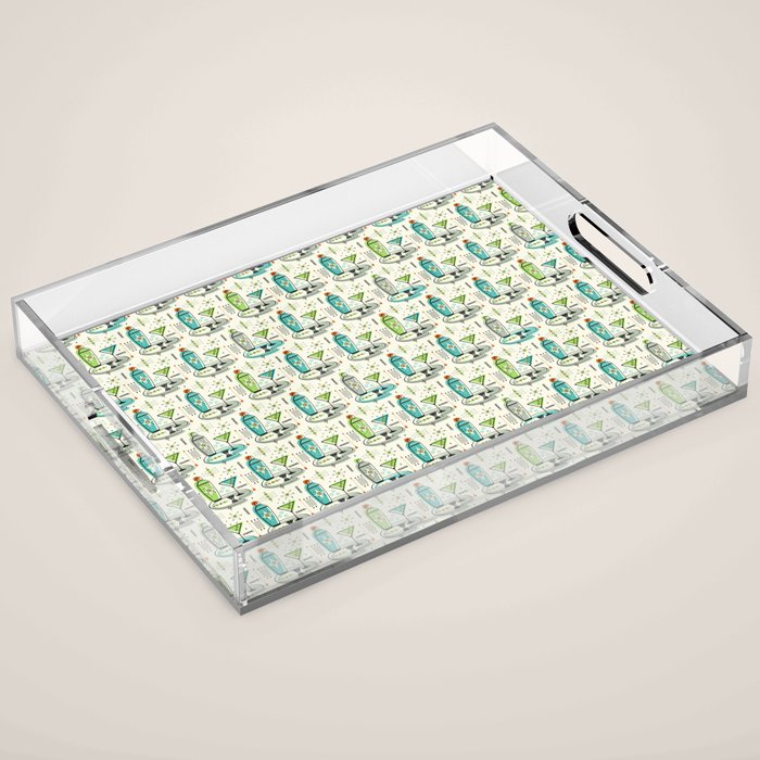 Atomic Martini ©studioxtine Acrylic Tray Gallery Image 1