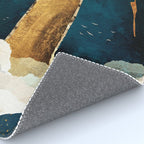 Golden Waterfall Rug Gallery Image 4