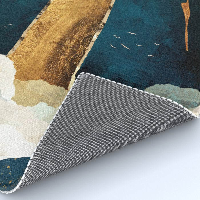 Golden Waterfall Rug Gallery Image 4