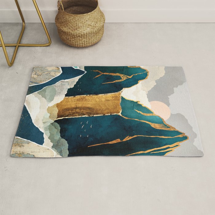Golden Waterfall Rug Gallery Image 1
