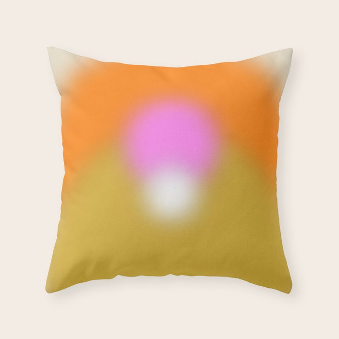 Morning Silence III Throw Pillow Gallery Image 1