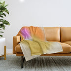 Morning Silence III Throw Blanket Gallery Image 1