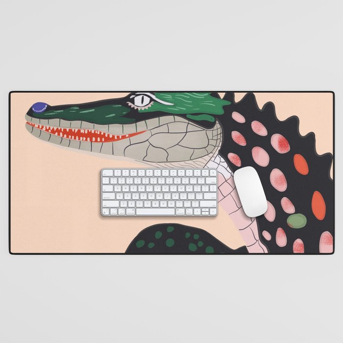 Crocodile Desk Mat Gallery Image 1