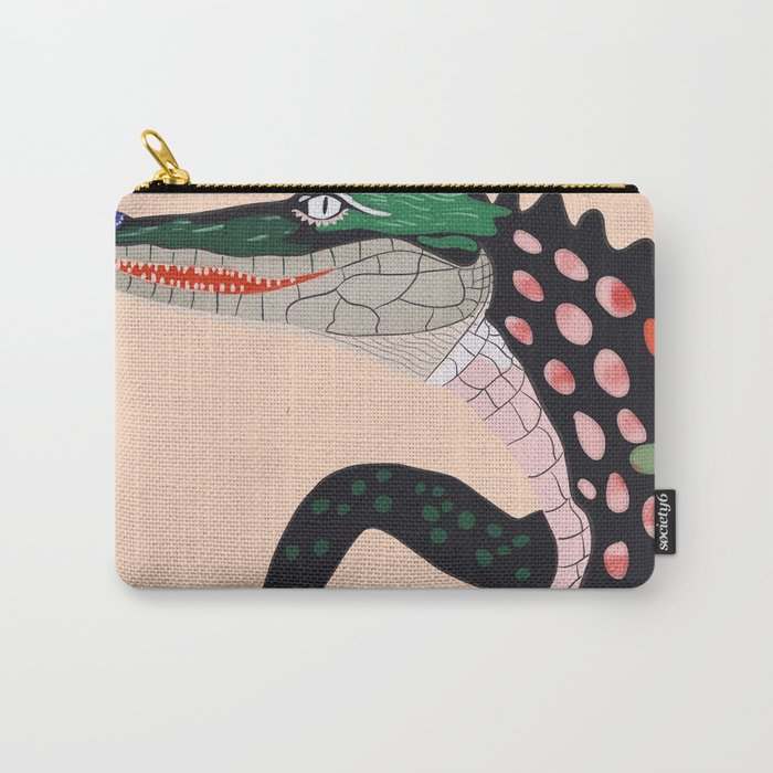 Crocodile Carry All Pouch Gallery Image 1