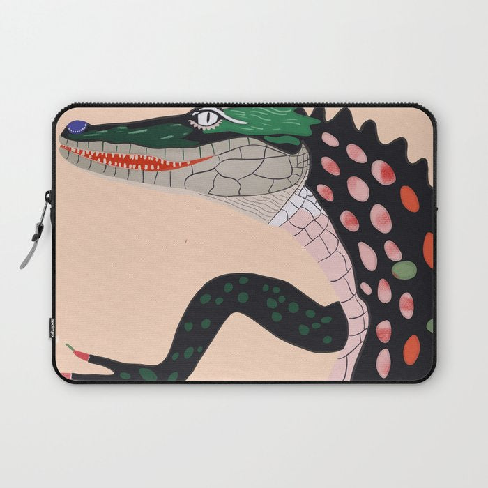 Crocodile Laptop Sleeve Gallery Image 1