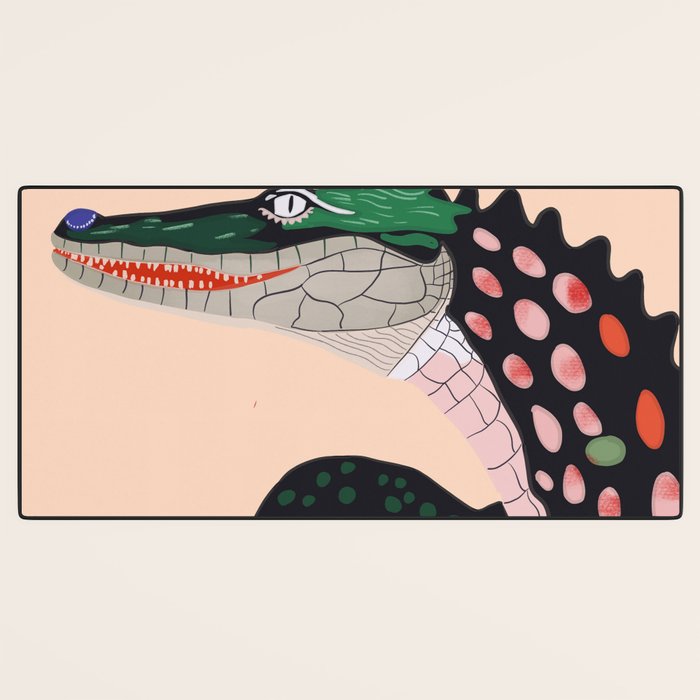 Crocodile Desk Mat Gallery Image 3