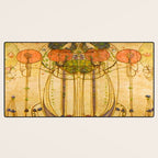 Charles Rennie Mackintosh , The Wassail , 1900 Desk Mat Gallery Image 3
