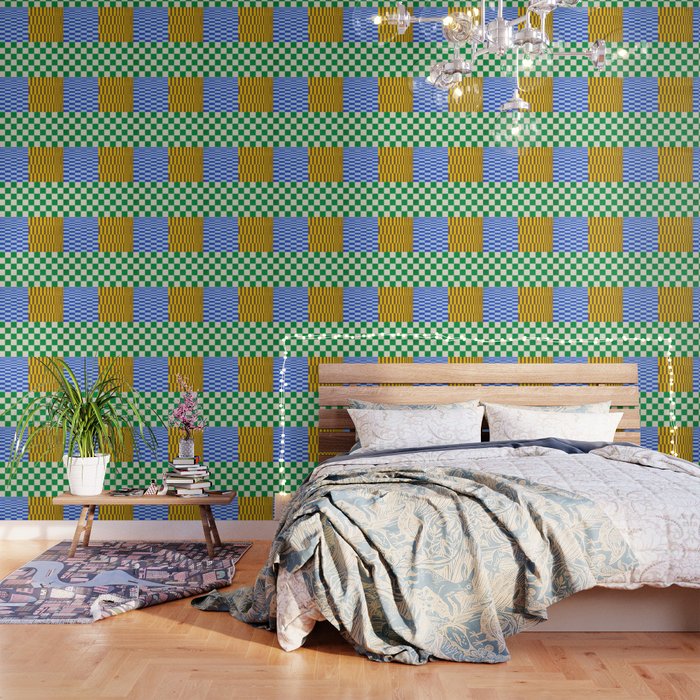 Retro Checkerboard Collage 02 Wallpaper Gallery Image 3