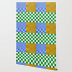 Retro Checkerboard Collage 02 Wallpaper Gallery Image 2