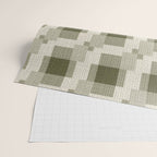 Shaded Lichen Multi Gingham Woven Checker Wrapping Paper Gallery Image 2