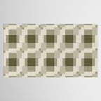 Shaded Lichen Multi Gingham Woven Checker Tablecloth Gallery Image 2