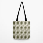 Shaded Lichen Multi Gingham Woven Checker Tote Bag Gallery Image 2