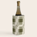 Shaded Lichen Multi Gingham Woven Checker Wine Chiller Gallery Image 2