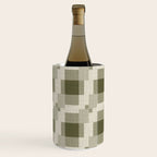 Shaded Lichen Multi Gingham Woven Checker Wine Chiller Gallery Image 3