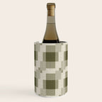 Shaded Lichen Multi Gingham Woven Checker Wine Chiller Gallery Image 1
