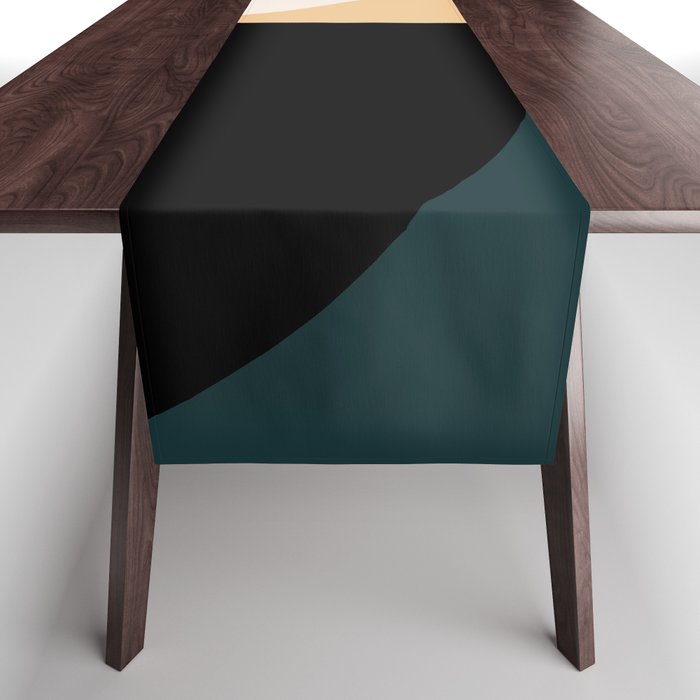 Almond Abstract XVI Table Runner Gallery Image 1