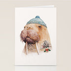 Tattooed Walrus Stationery Card Gallery Image 2