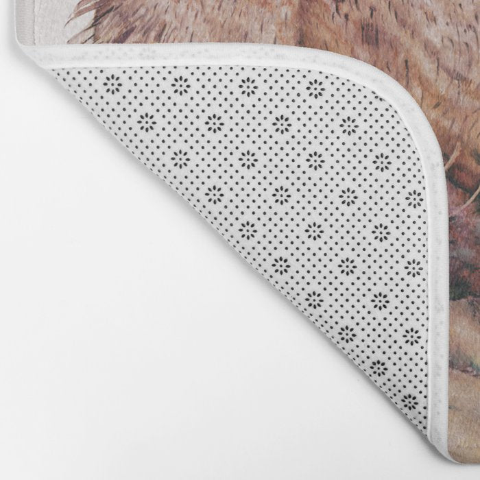 Tattooed Walrus Bath Mat Gallery Image 2