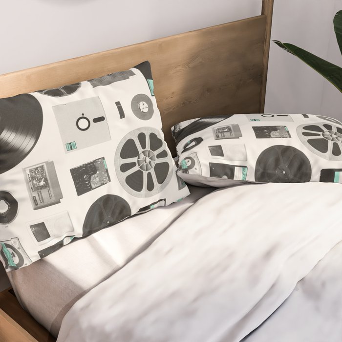 Data Pillow Sham Gallery Image 2